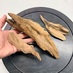Natural Aquarium Driftwood Pieces 3 Count Terrarium Decor Aquascaping 
90's